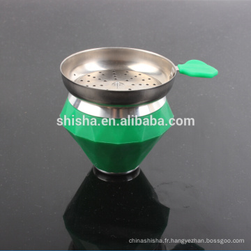 New style dismond forme silicone shisha hoohah bol